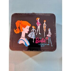 1999 Hallmark School Days 1962 Barbie Numbered Edition Mini Tin Lunch Box